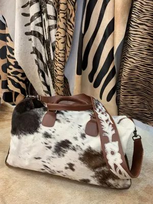 Cowhide Duffel Bag