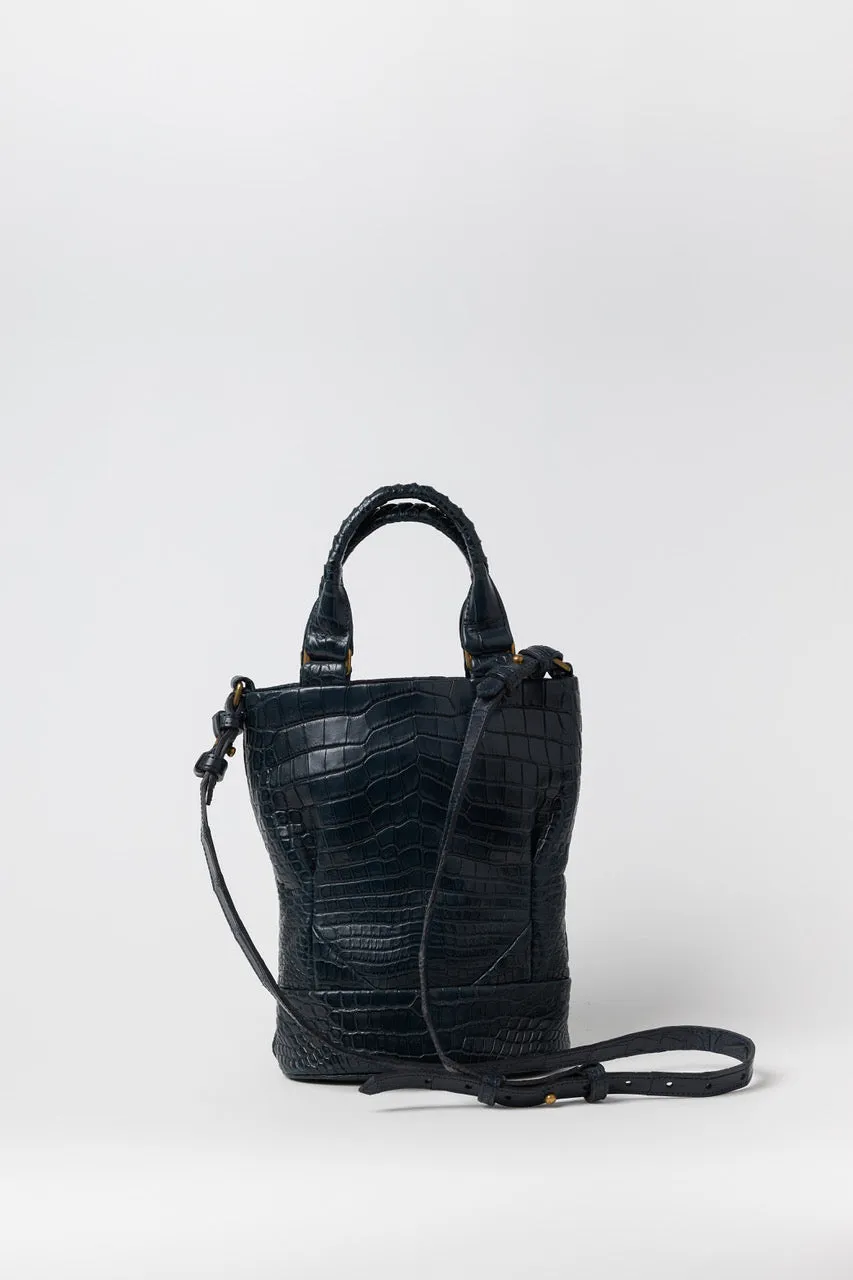 Crocodile Tote Bag with Strap