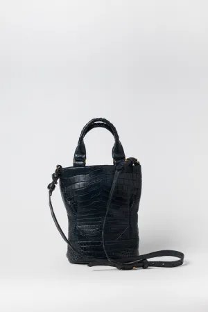 Crocodile Tote Bag with Strap