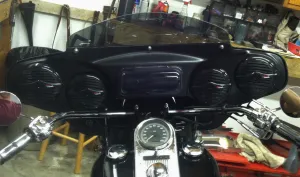 Custom Batwing Fairing's Complete With Stereo System Or Shell Only - SKU: AD0031