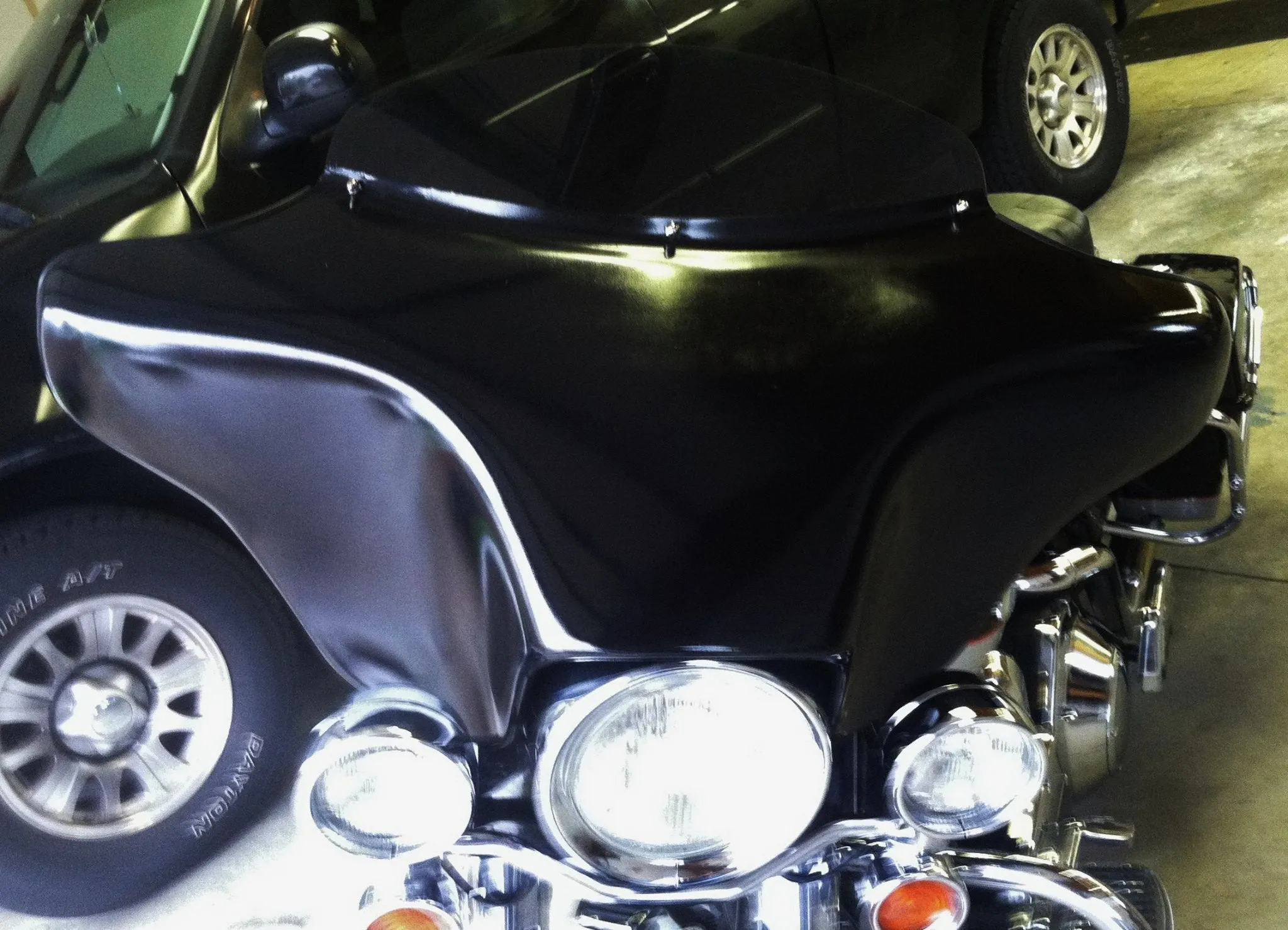 Custom Batwing Fairing's Complete With Stereo System Or Shell Only - SKU: AD0031
