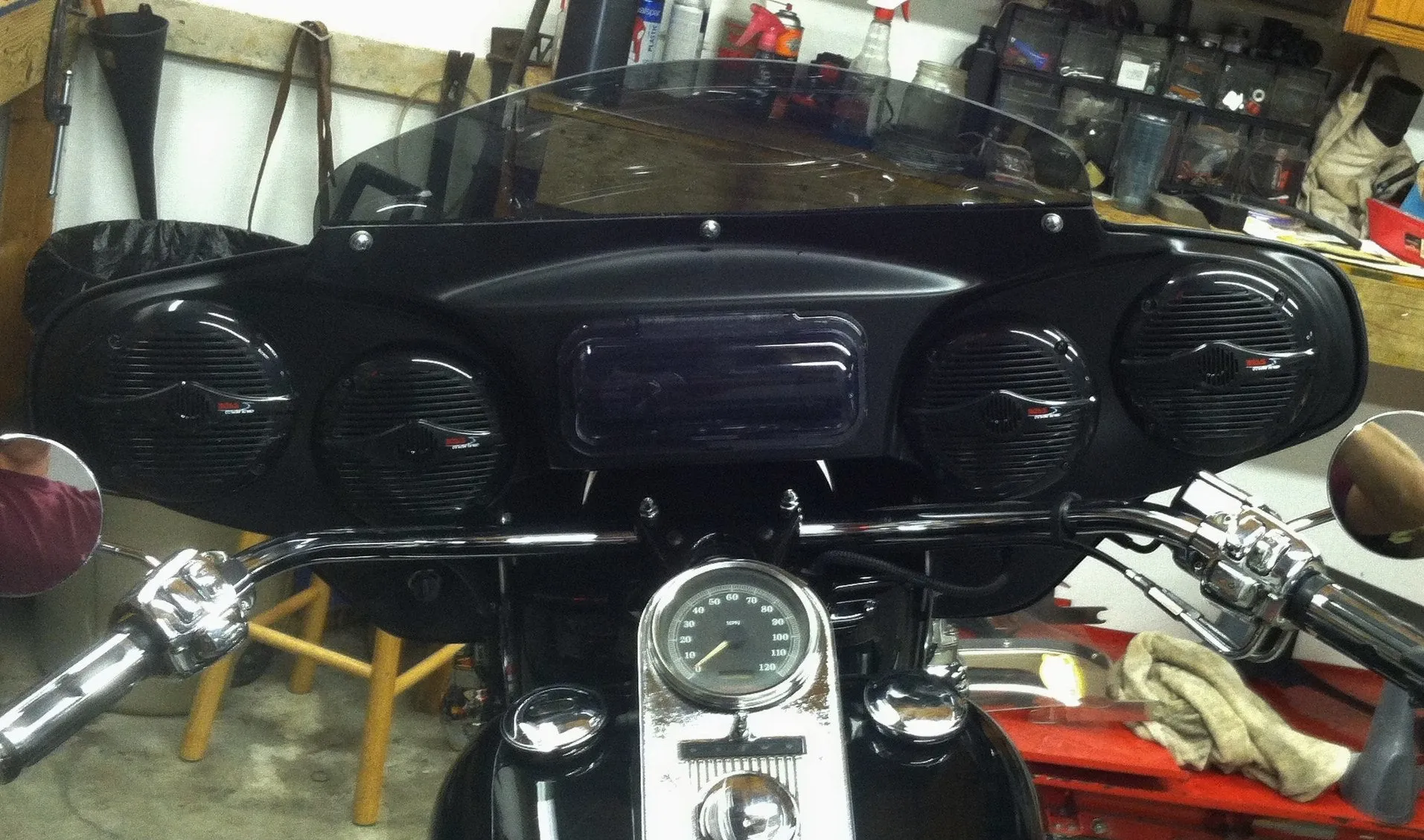 Custom Batwing Fairing's Complete With Stereo System Or Shell Only - SKU: AD0031