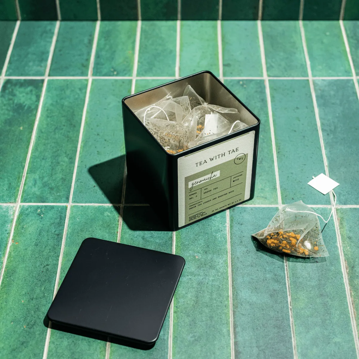 Custom Large Tea Tin (20 pyramid tea bags)