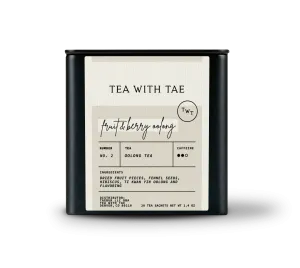 Custom Large Tea Tin (20 pyramid tea bags)