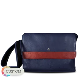 Custom Messenger Leather Bag for Macbook 13" & 14"