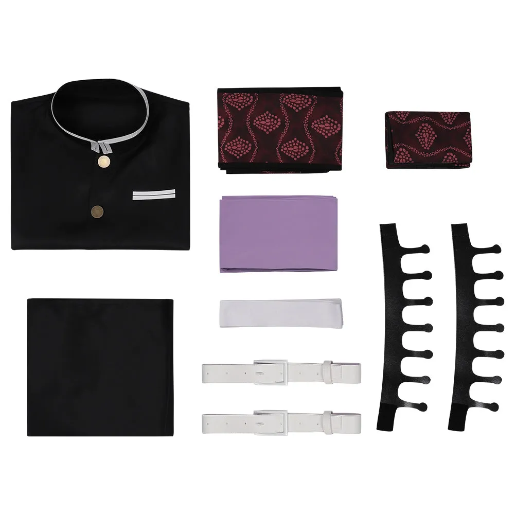 Demon Slayer:Kimetsu no Yaiba Giyuutarou Outfits Cosplay Costume Halloween Carnival Suit