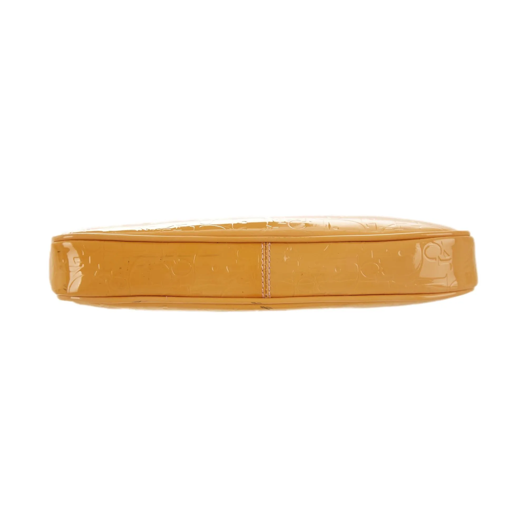 Dior Yellow Logo Shoulder Bag