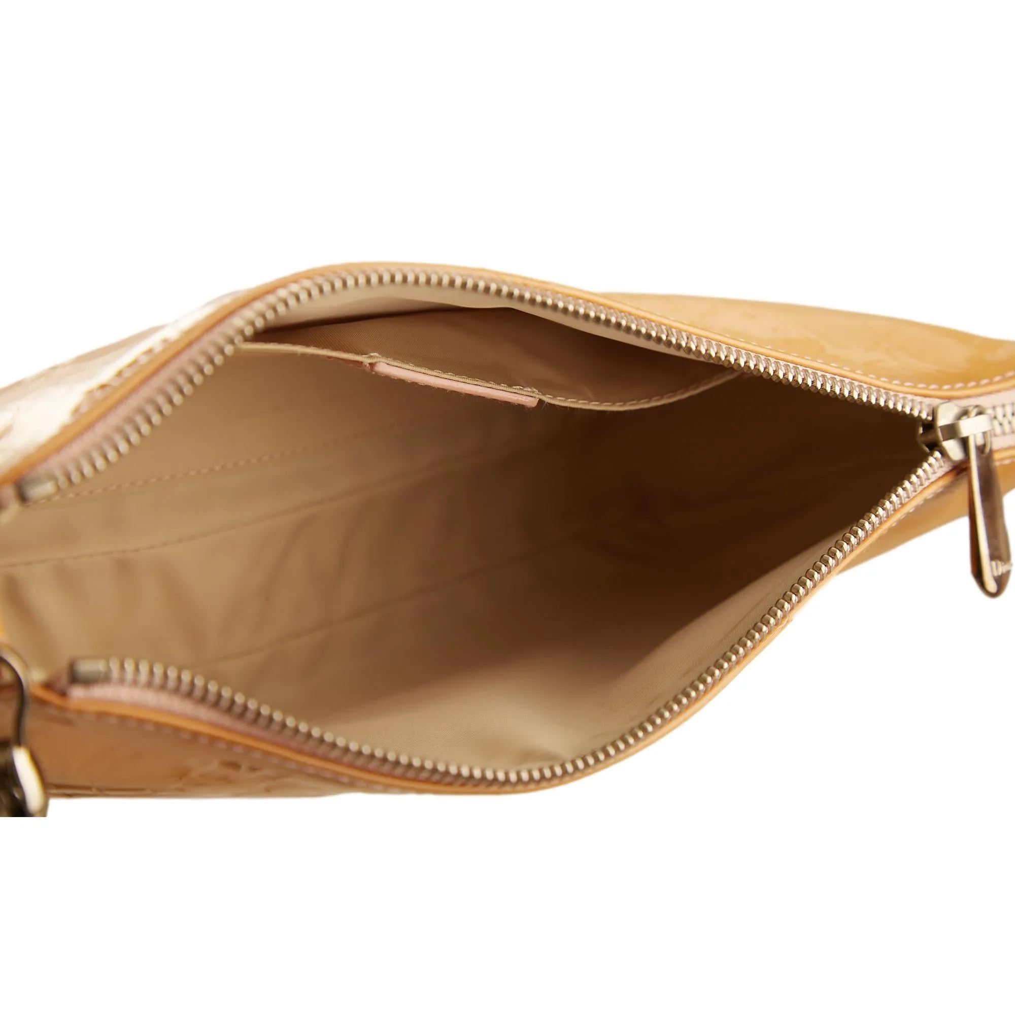 Dior Yellow Logo Shoulder Bag