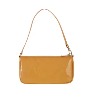 Dior Yellow Logo Shoulder Bag