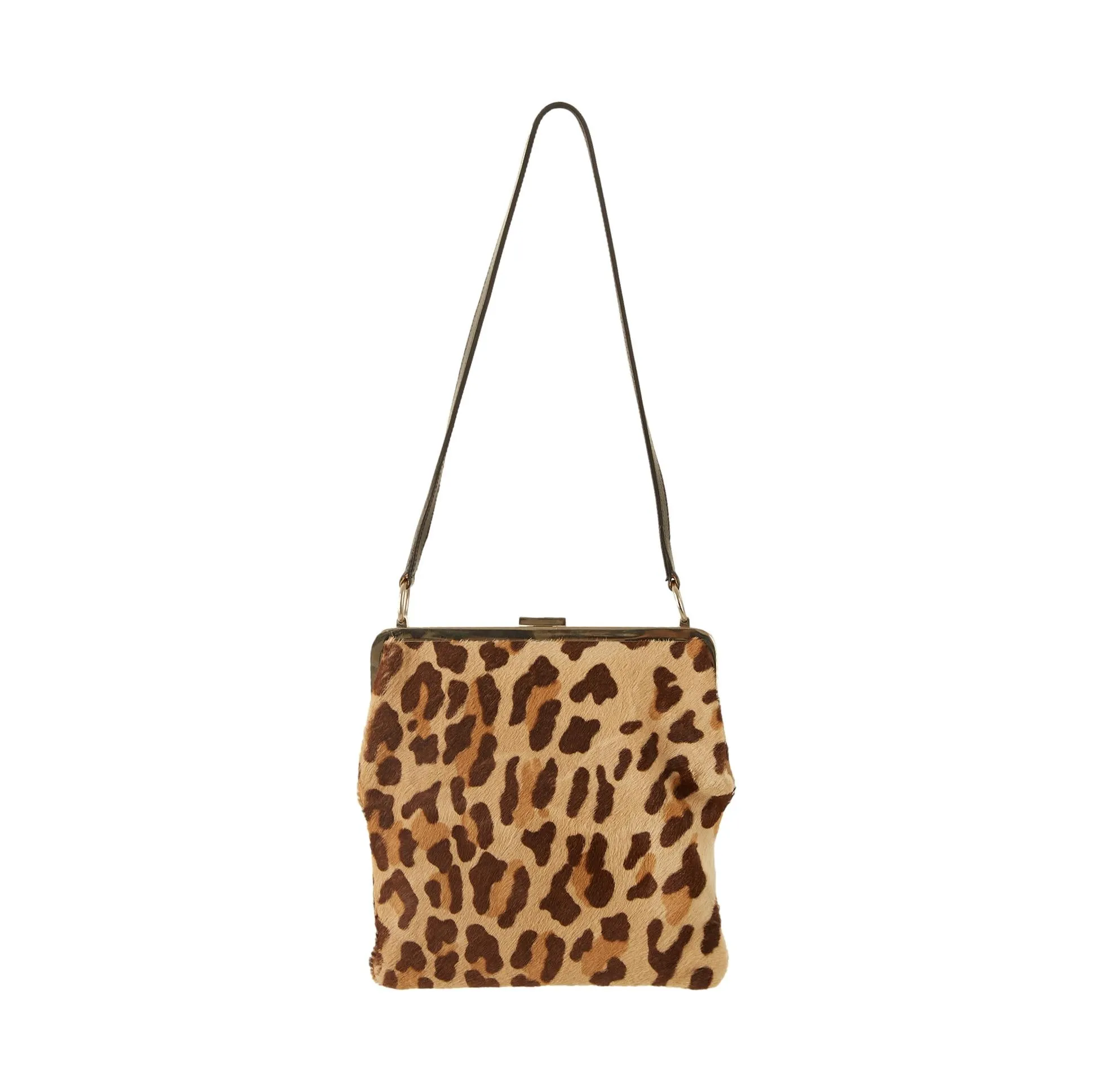 Dolce & Gabbana Cheetah Print Shoulder Bag