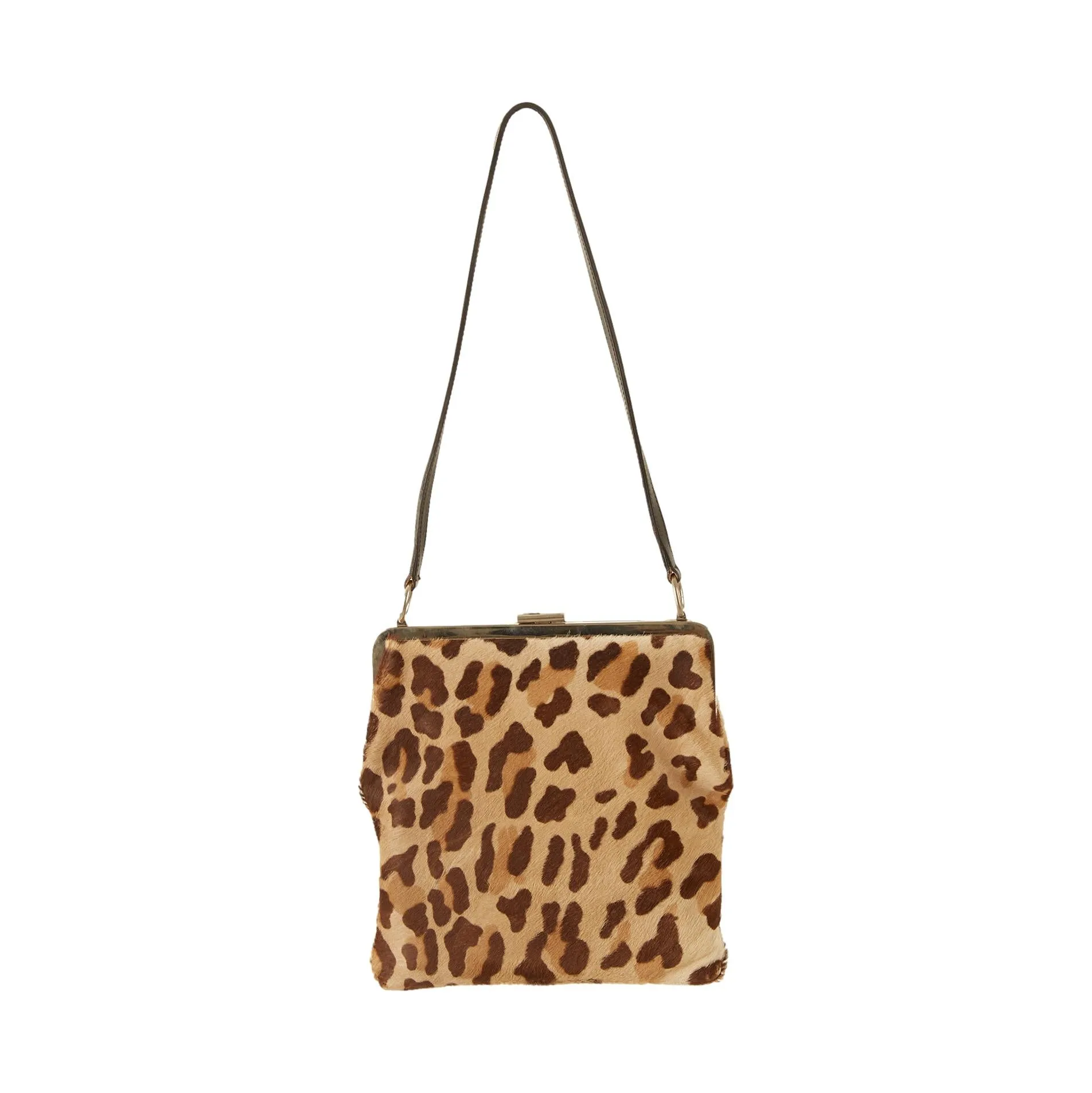 Dolce & Gabbana Cheetah Print Shoulder Bag