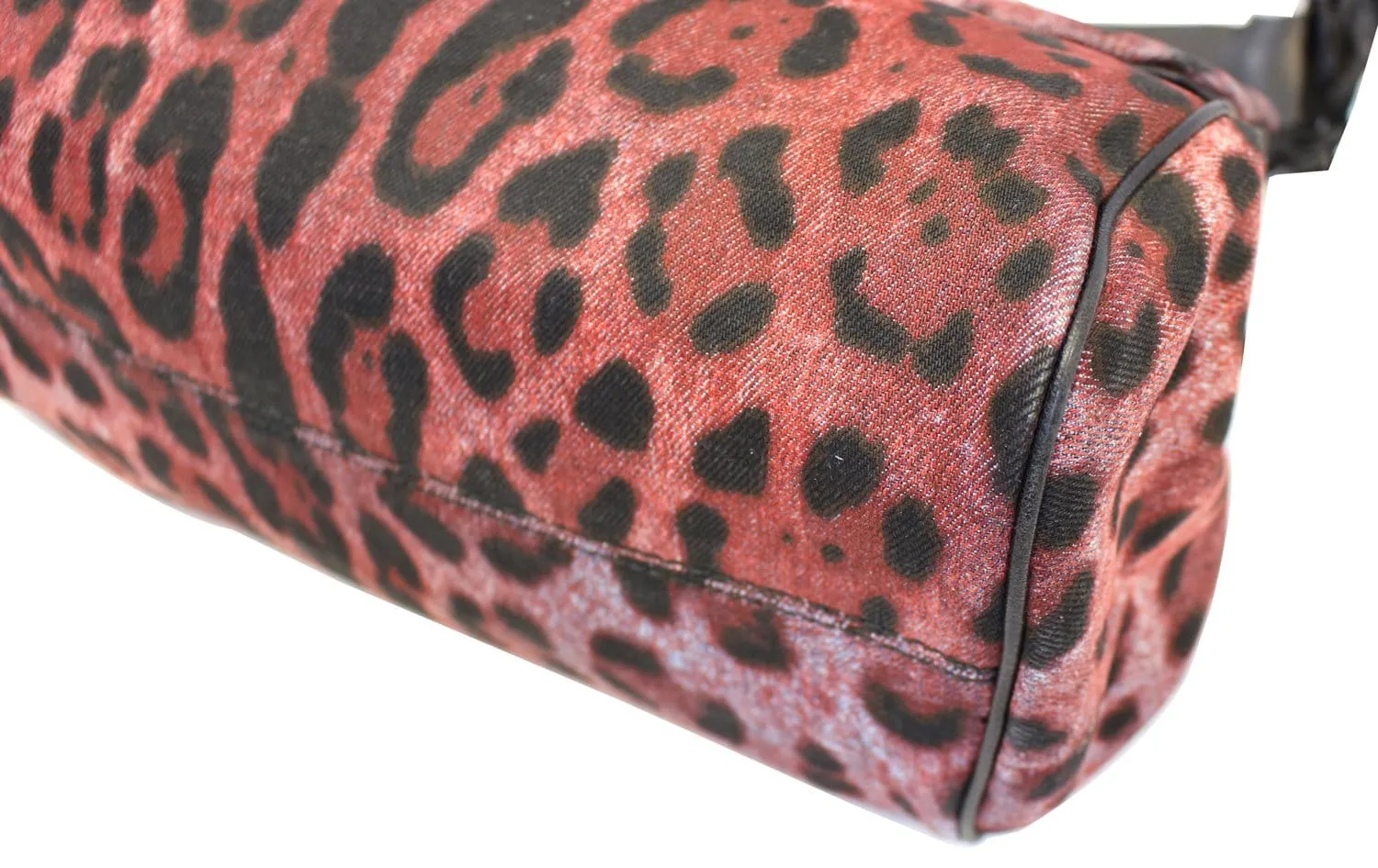 DOLCE & GABBANA Miss Sicily Leopard Print Shoulder Bag - Sale