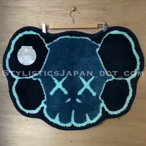 DS! Original Fake (Kaws) x G1950 Skull Rug Mat Navy/Black
