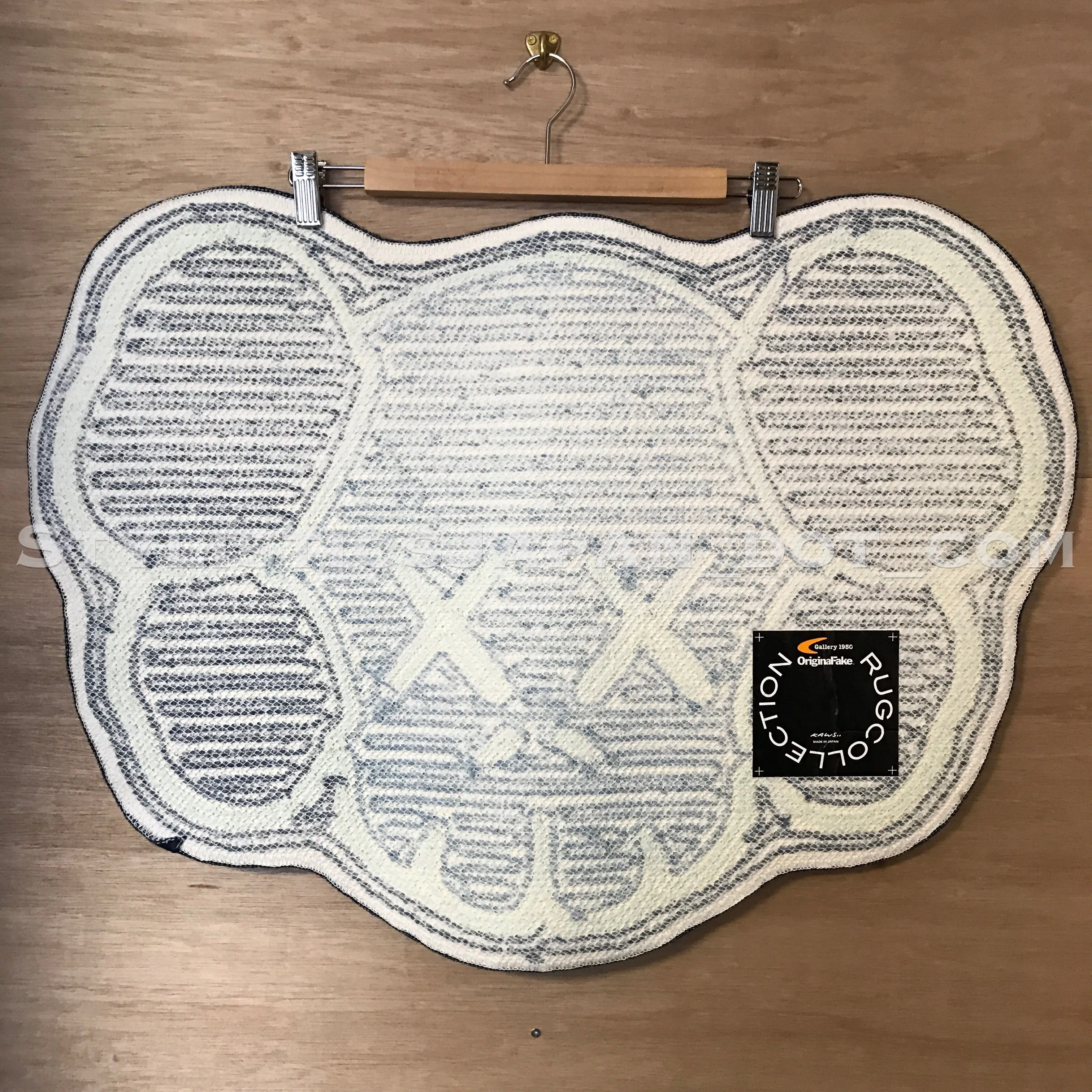 DS! Original Fake (Kaws) x G1950 Skull Rug Mat Navy/Black