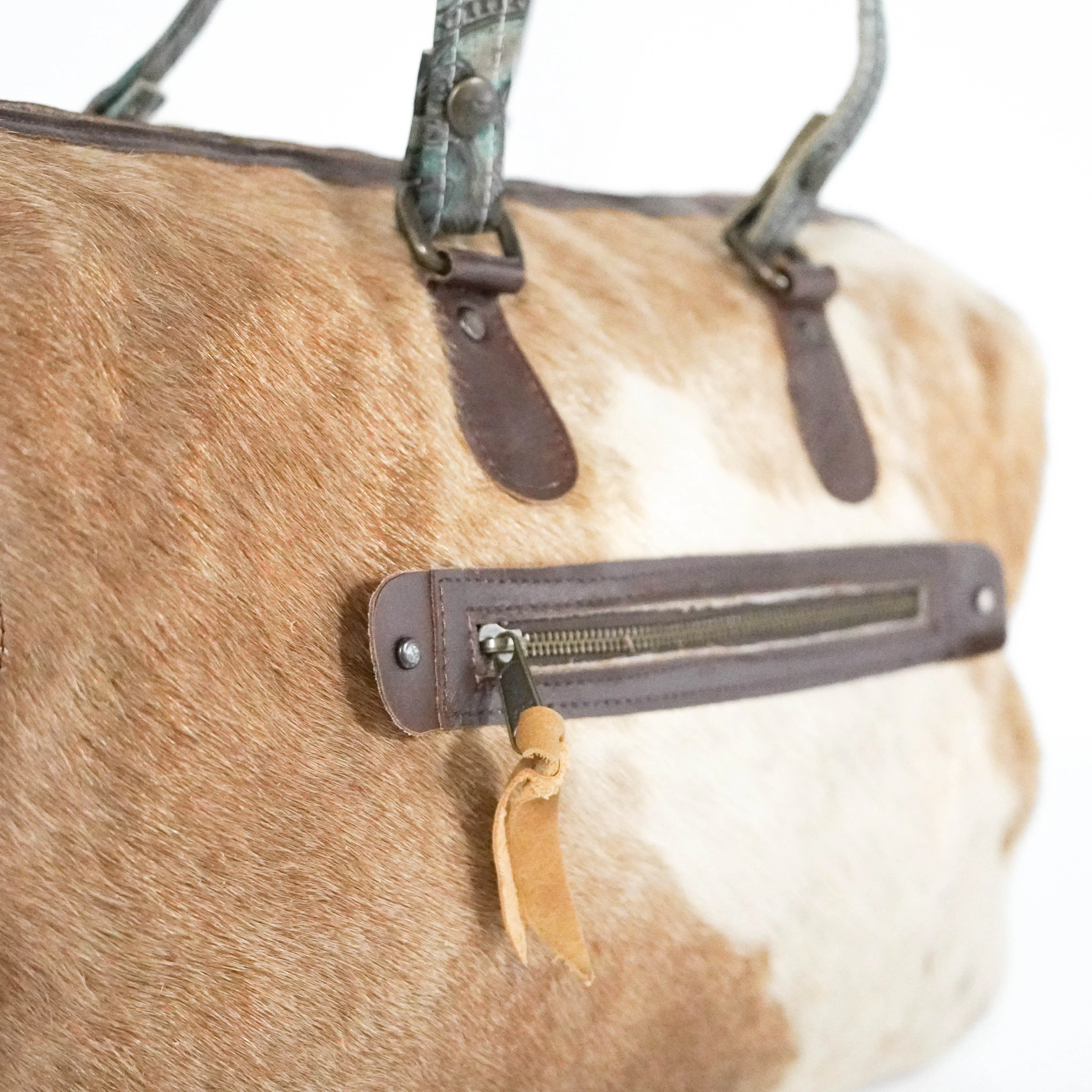 Duffel - Longhorn w/ Turqouise Atumn