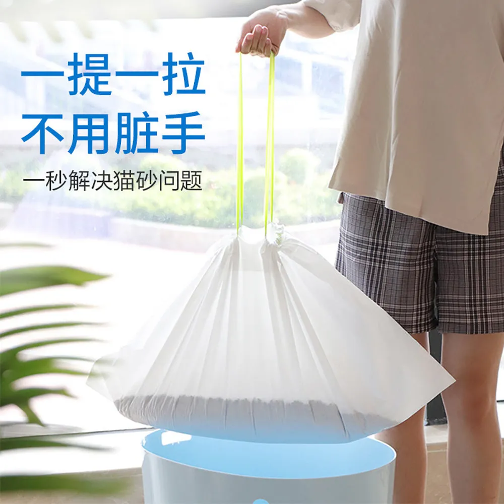 Eclean Automatic Closure Thickened Cat Litter Bags Small 79x45.7cm - 7 Pack