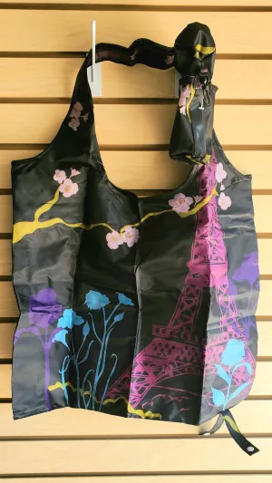 Eiffel Tower Reusable Tote Bag