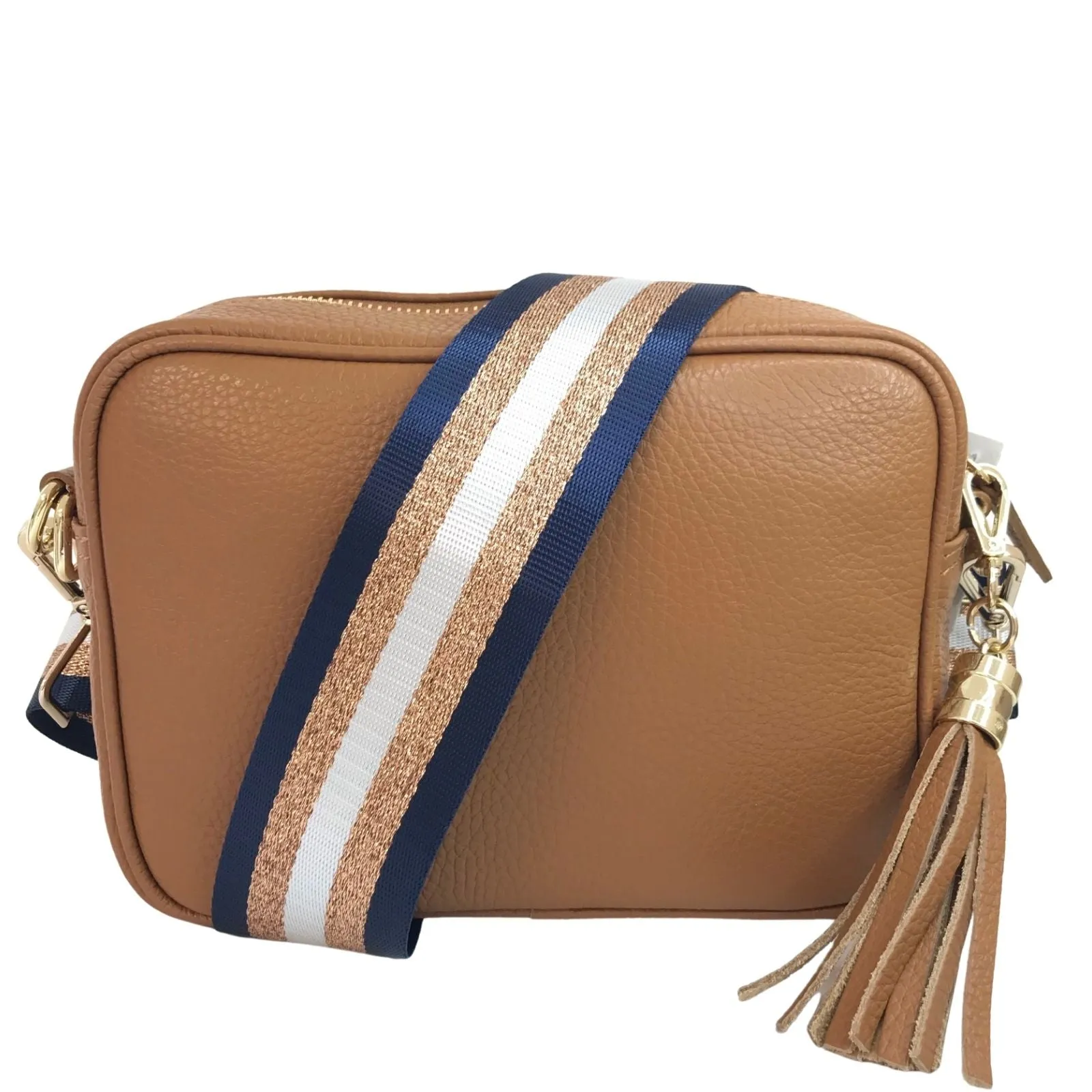 Elie Beaumont Tan Leather Bag