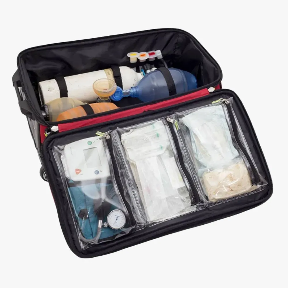 Elite Bags EMPAIR akutväska med hjul och plats för syrgas