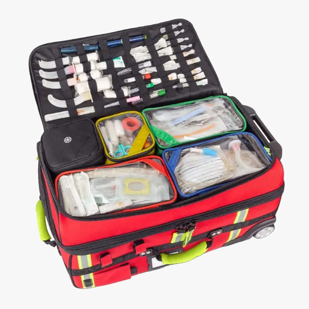 Elite Bags EMPAIR akutväska med hjul och plats för syrgas