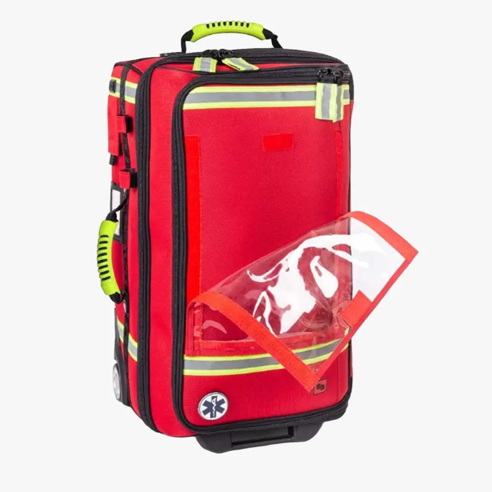 Elite Bags EMPAIR akutväska med hjul och plats för syrgas