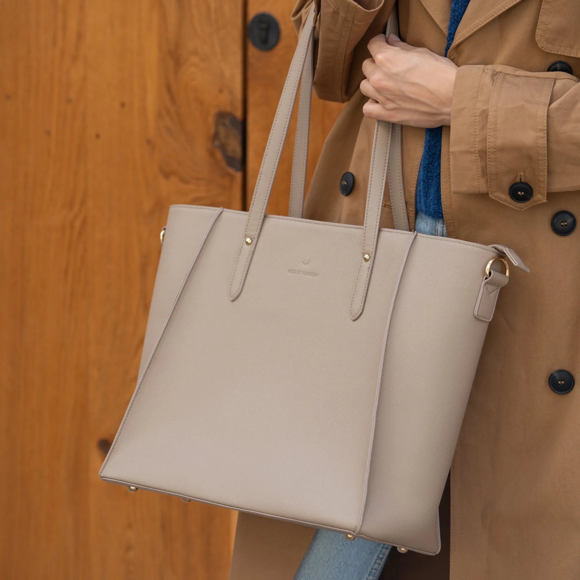 Essential Bag taupe shopper