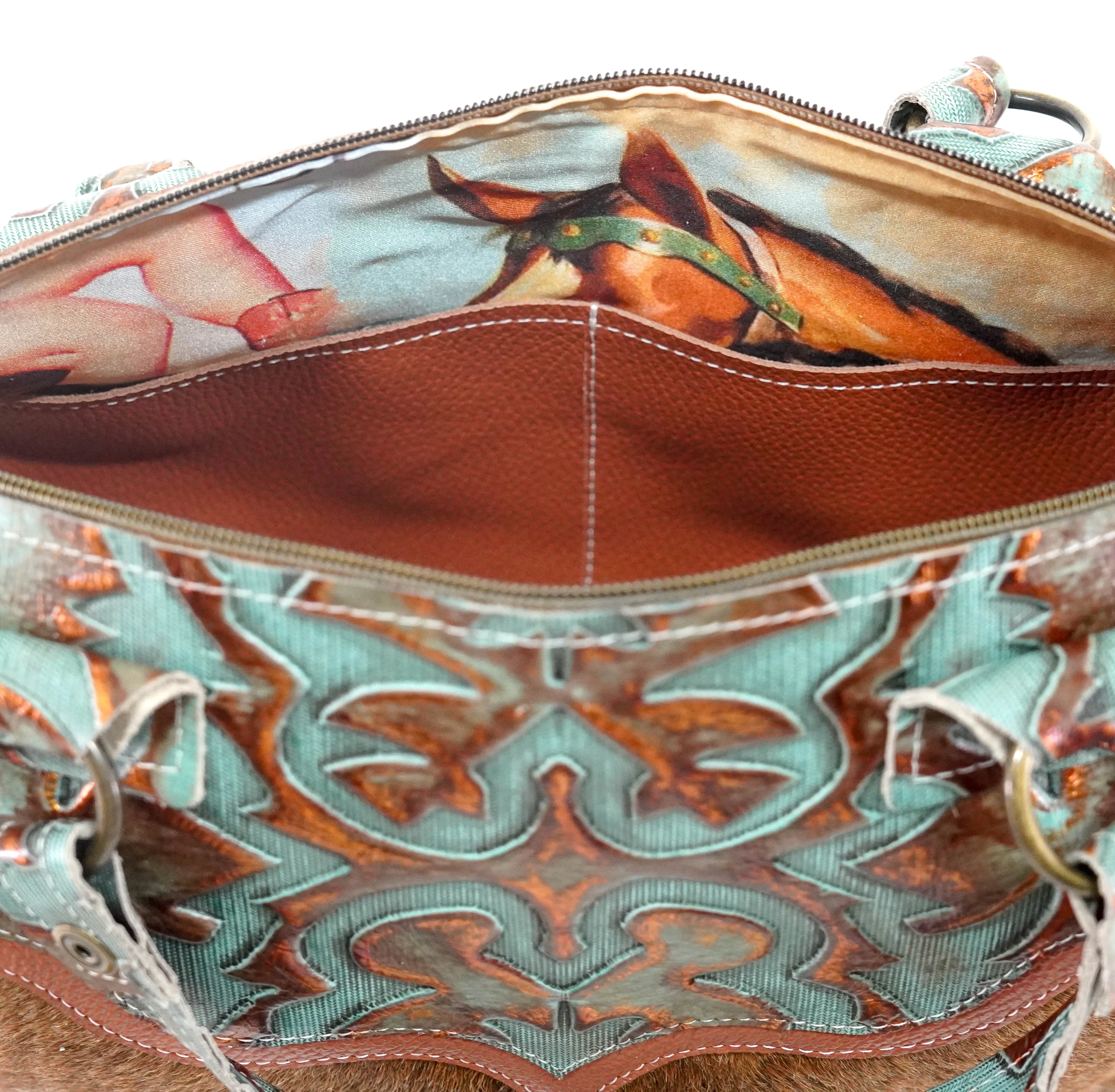 Fancy Oakley - Longhorn w/ Patriot Laredo