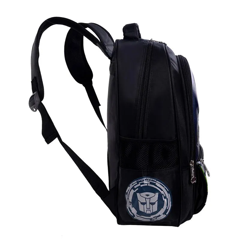 Fashion 3D Cartoon Car School Bags For Boys Primary Children Waterproof Backpack Kids Bookbag Mochila Infantil