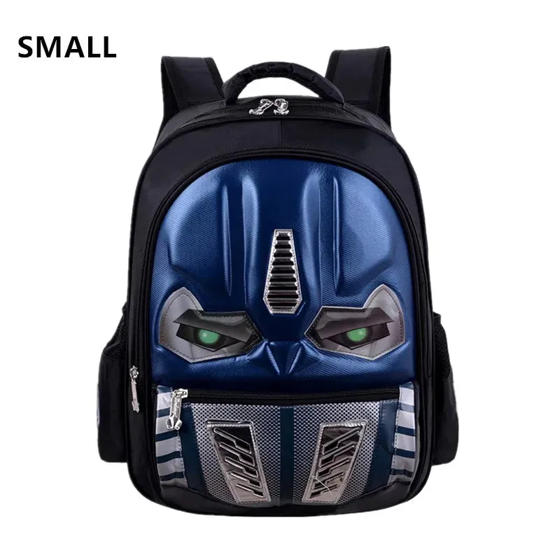 Fashion 3D Cartoon Car School Bags For Boys Primary Children Waterproof Backpack Kids Bookbag Mochila Infantil