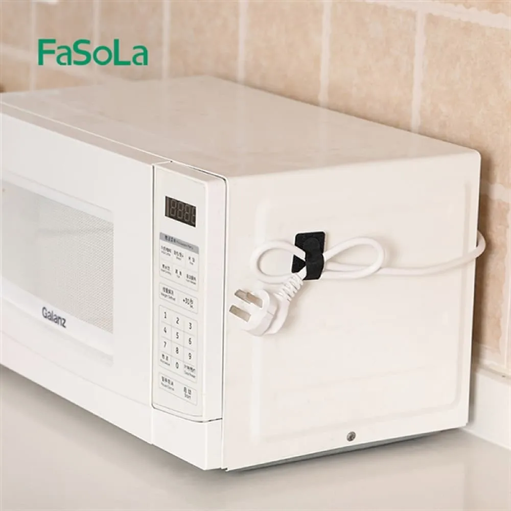 FaSoLa 3M Adhesive Hook and Loop Fasteners - 5 Rectangular & 5 Round Pieces