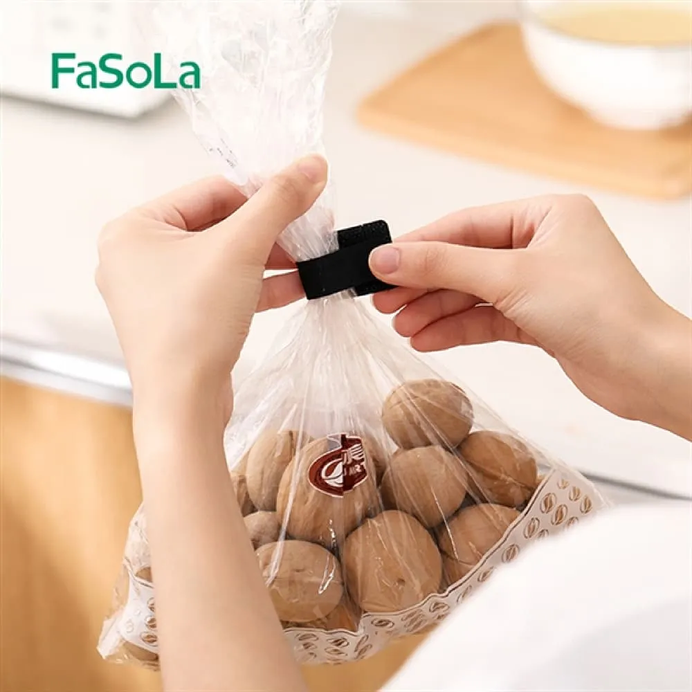 FaSoLa 3M Adhesive Hook and Loop Fasteners - 5 Rectangular & 5 Round Pieces