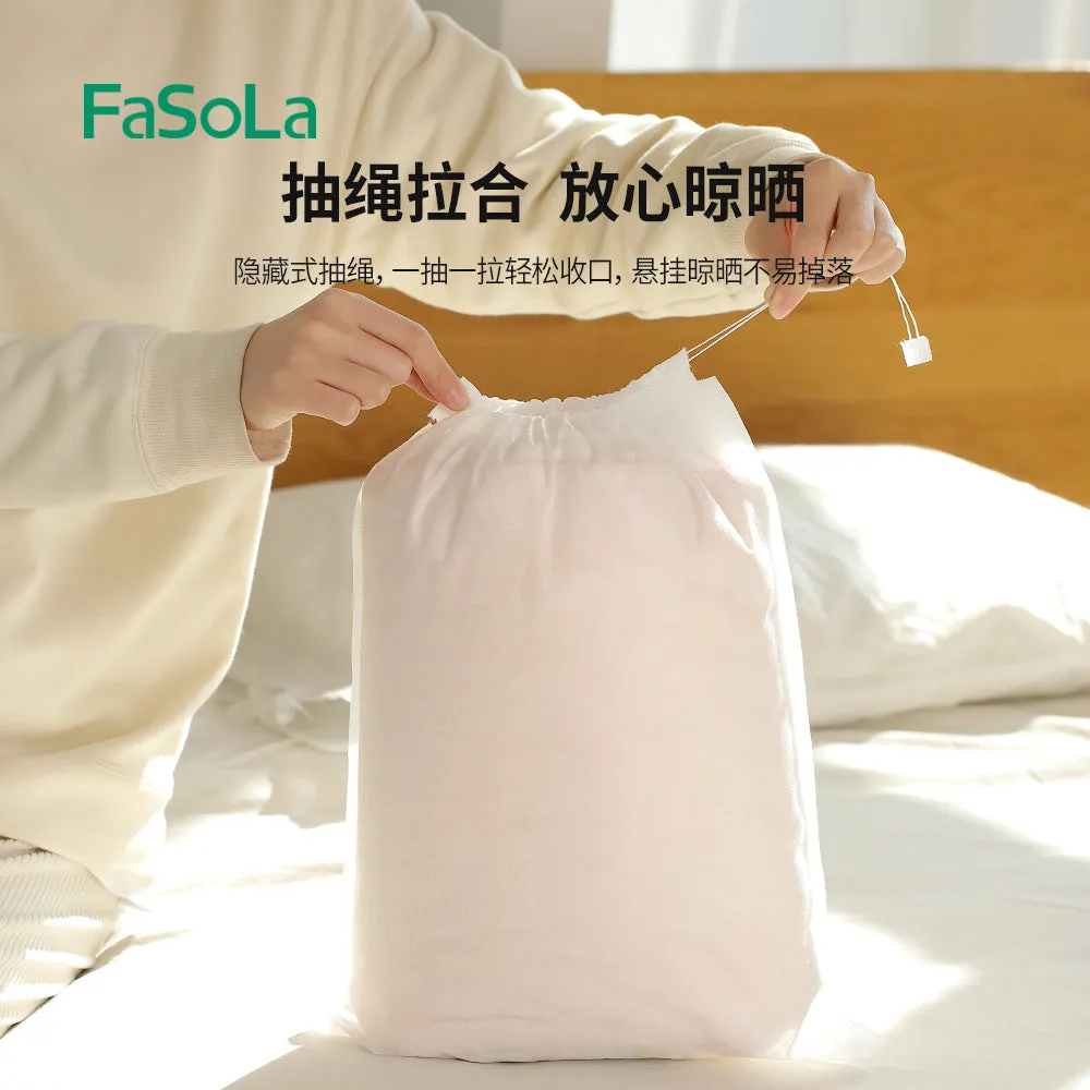FaSoLa Non-Woven Anti-Yellowing Shoe Bags - Small, White, 24*38cm, Pack of 10