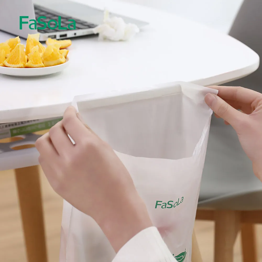 FaSoLa Vehicle Garbage Bags White - 5 Pieces