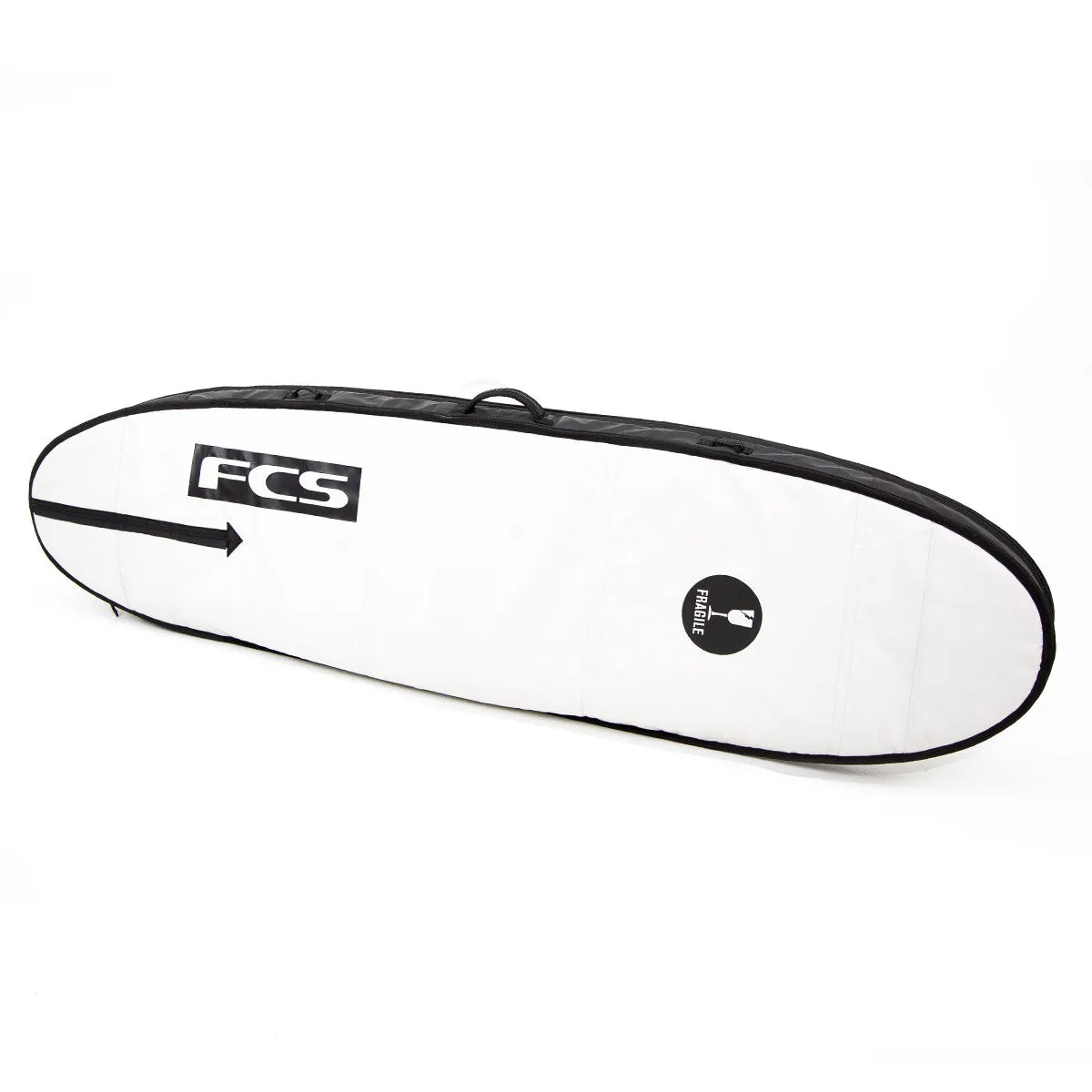 FCS TRAVEL 2 FUNBOARD COVER 7'0" - BLACK/GREY