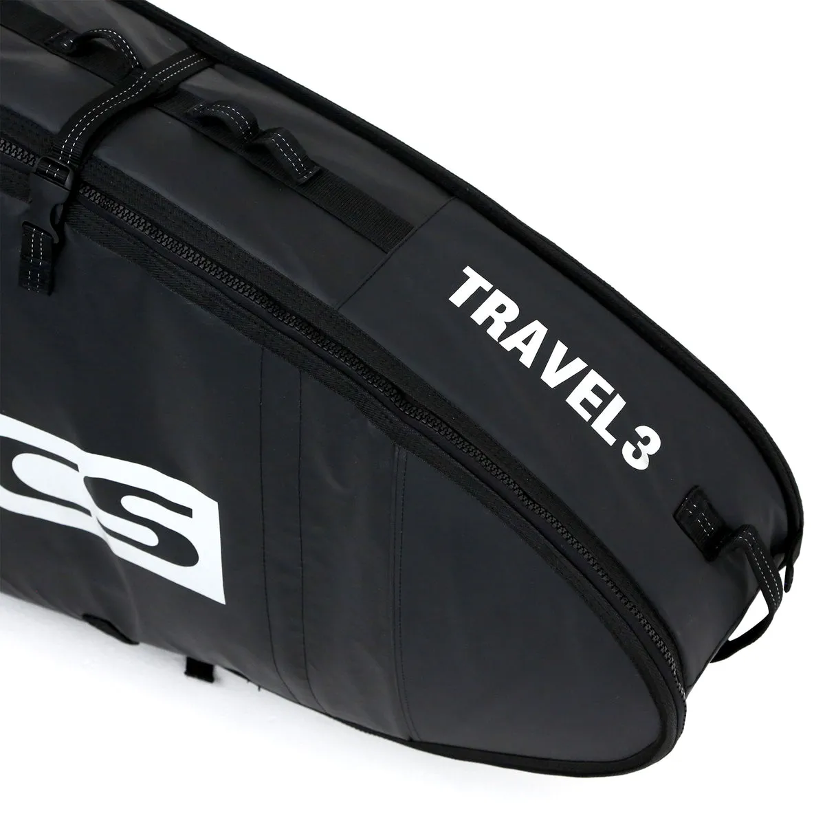 FCS TRAVEL 3 ALL PURPOSE COVER 6'3" - BLACK/GREY