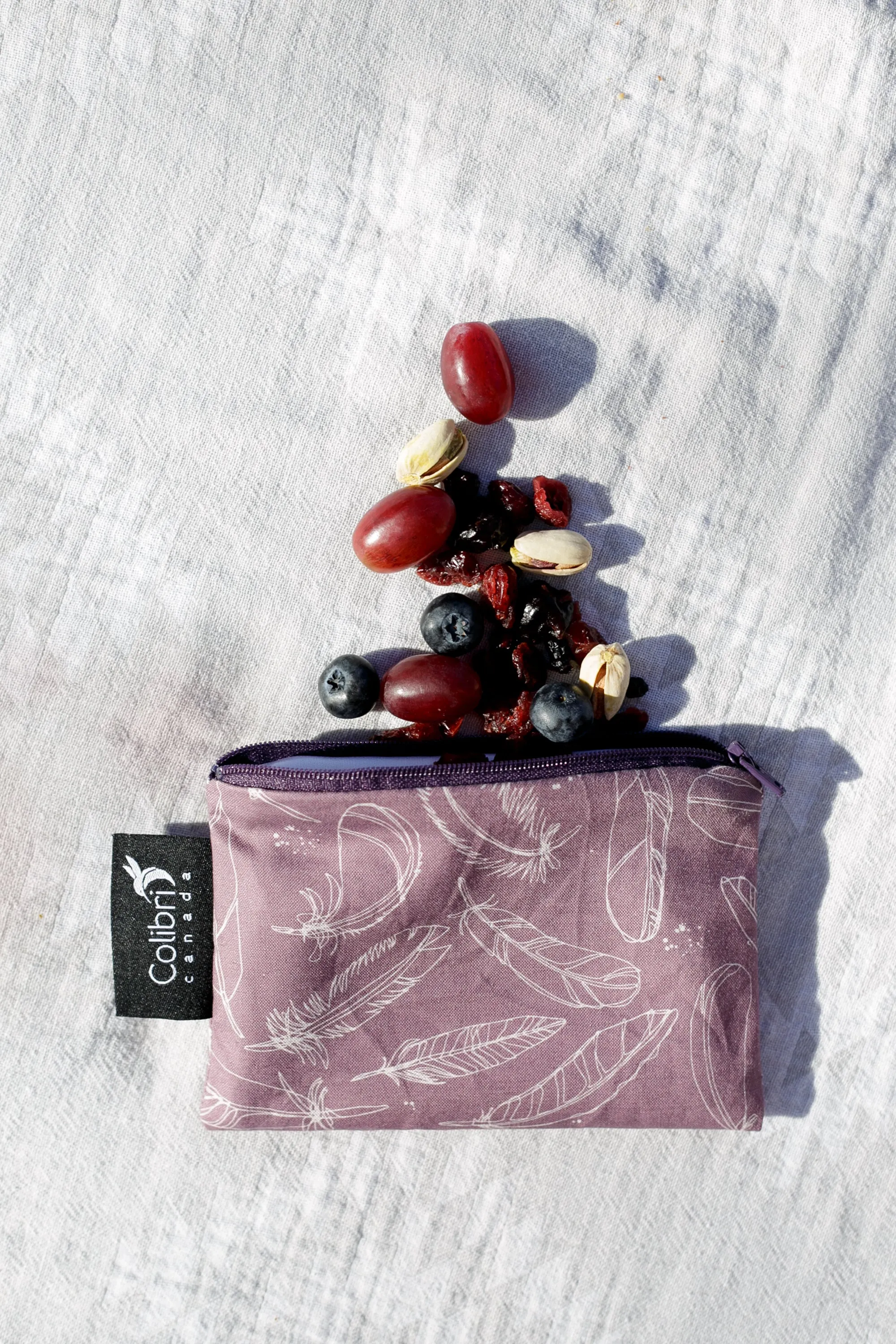Feather Reusable Snack Bag - Small