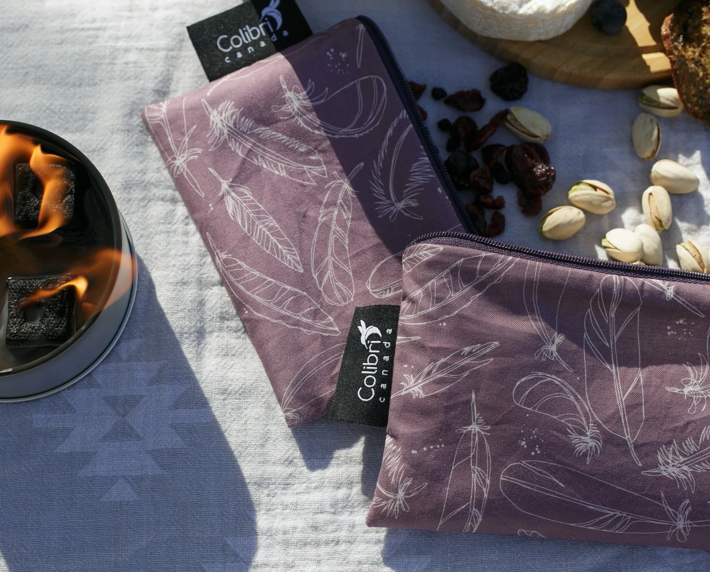 Feather Reusable Snack Bag - Small