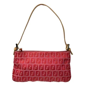 Fendi Pink Monogram Shoulder Bag