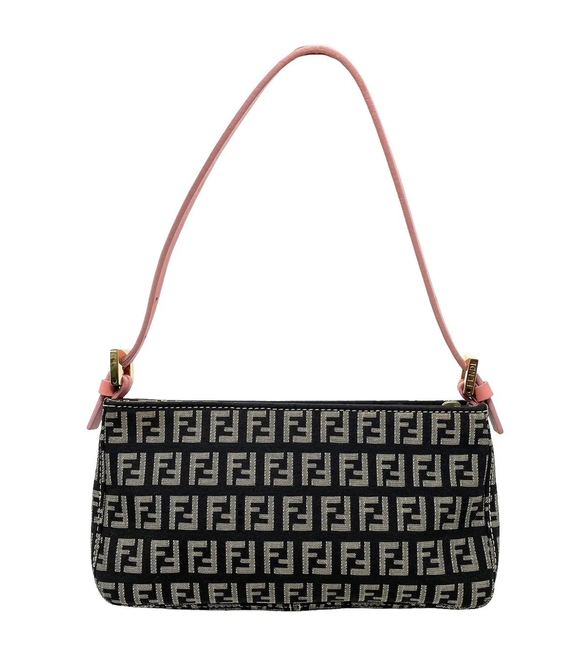 Fendi Pink Monogram Shoulder Bag