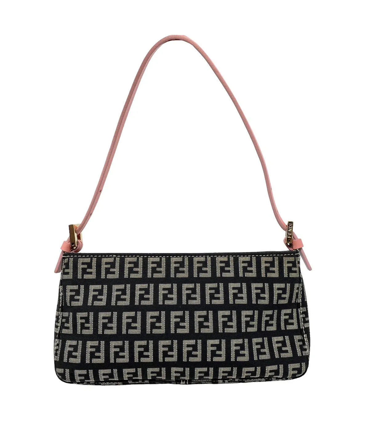 Fendi Pink Monogram Shoulder Bag