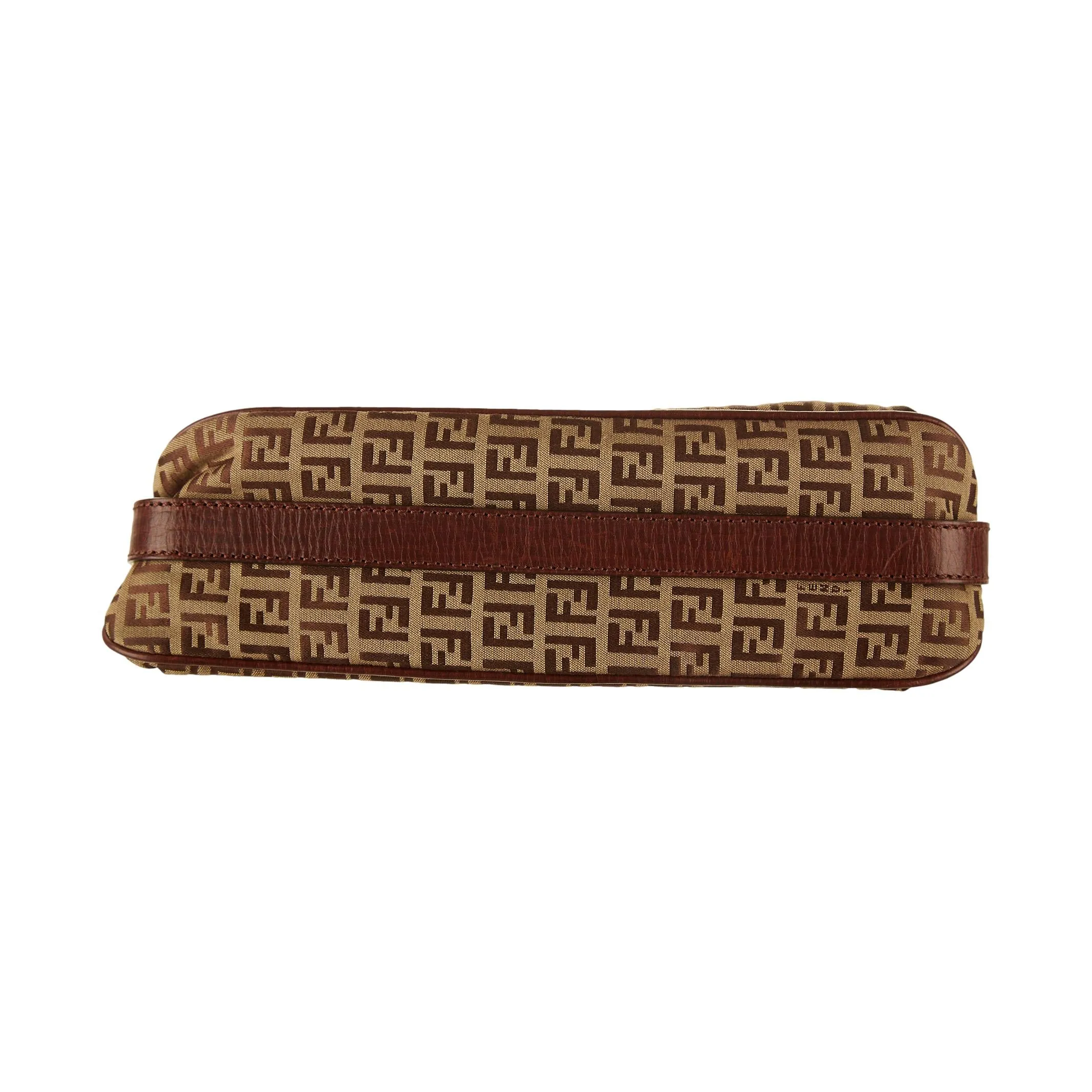 Fendi Zucca Logo Shoulder Bag