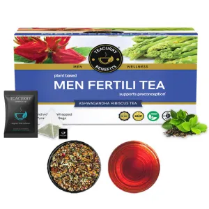 Fertility Tea For Men - Natural Men Fertility Tea for Preconception with Diet Chart