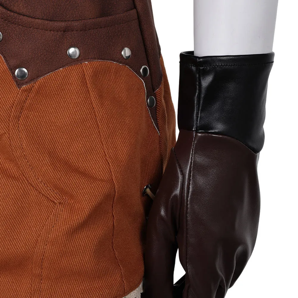 Final Fantasy Tifa Cowboy Suit Cosplay Costume Outfits Halloween Carnival Suit