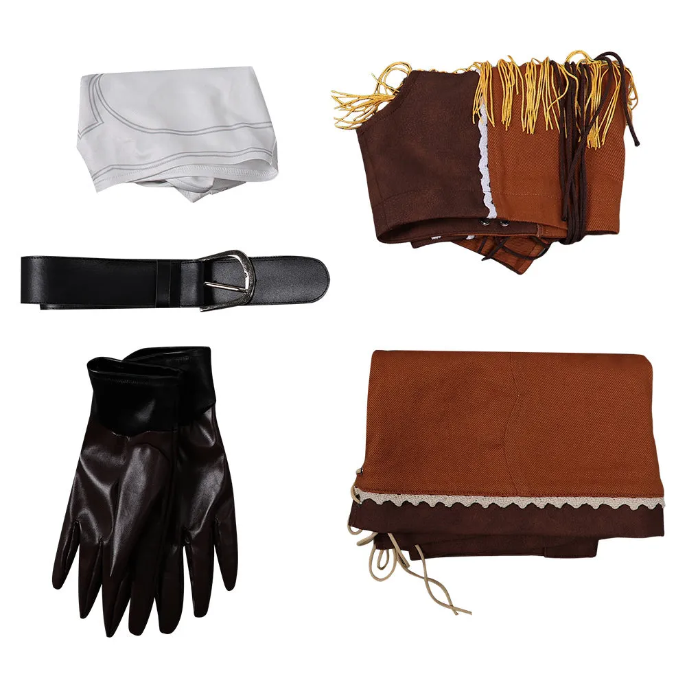 Final Fantasy Tifa Cowboy Suit Cosplay Costume Outfits Halloween Carnival Suit