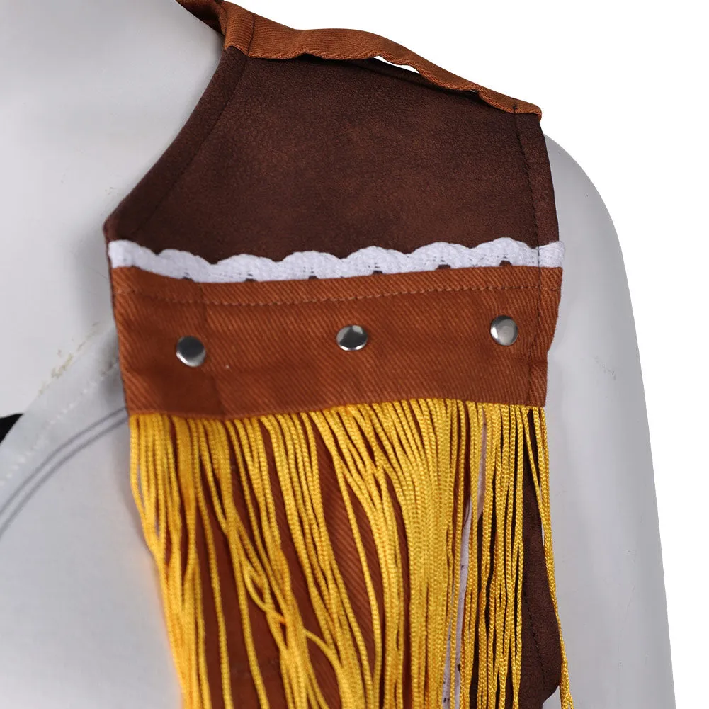 Final Fantasy Tifa Cowboy Suit Cosplay Costume Outfits Halloween Carnival Suit