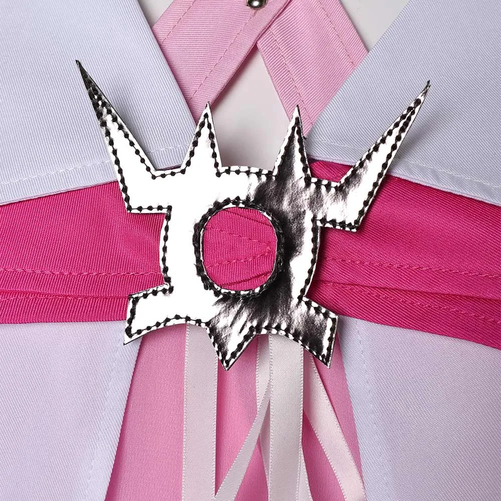 Final Fantasy VII Aerith Gainsborough Pink Suit Cosplay Costume Outfits Halloween Carnival Suit