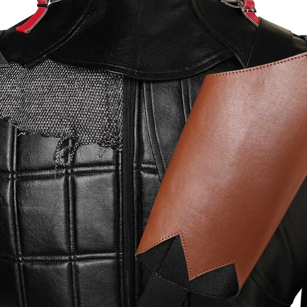 Final Fantasy XVI Clive Rosfield Black Suit Cosplay Costume Outfits Halloween Carnival Suit