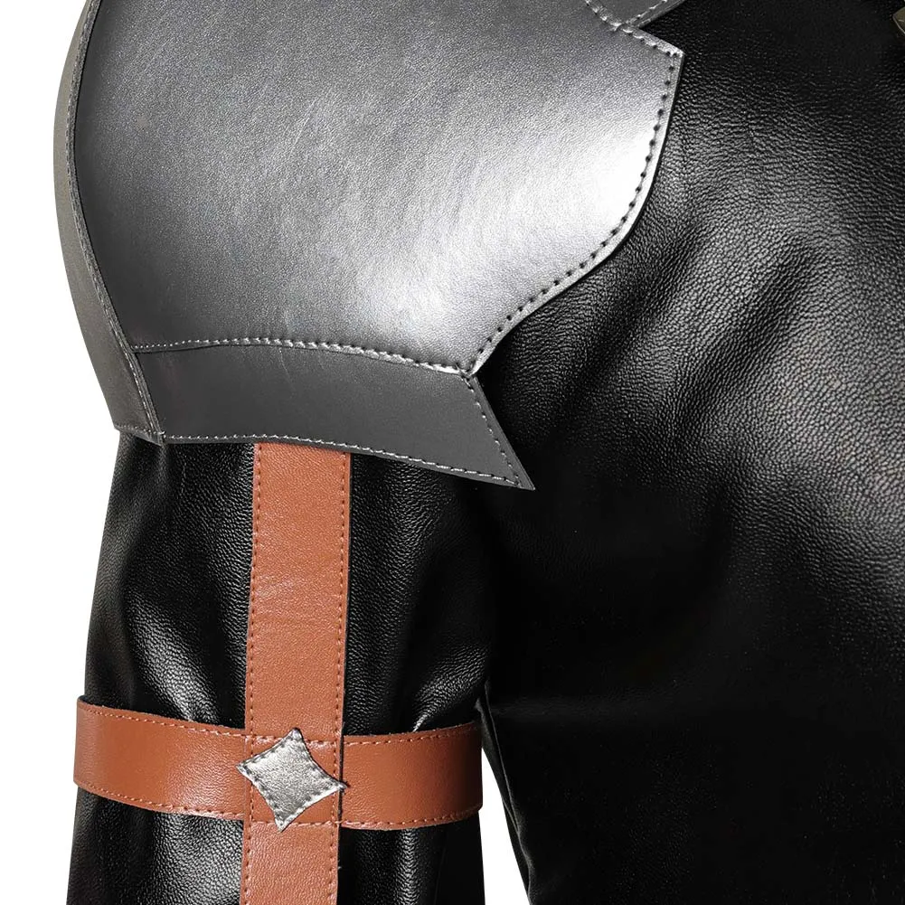 Final Fantasy XVI Clive Rosfield Black Suit Cosplay Costume Outfits Halloween Carnival Suit