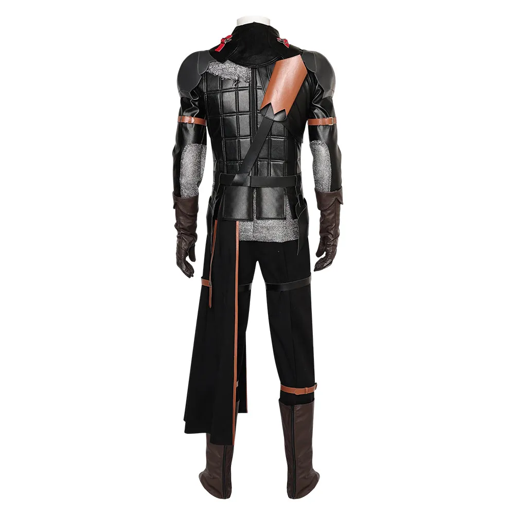 Final Fantasy XVI Clive Rosfield Black Suit Cosplay Costume Outfits Halloween Carnival Suit