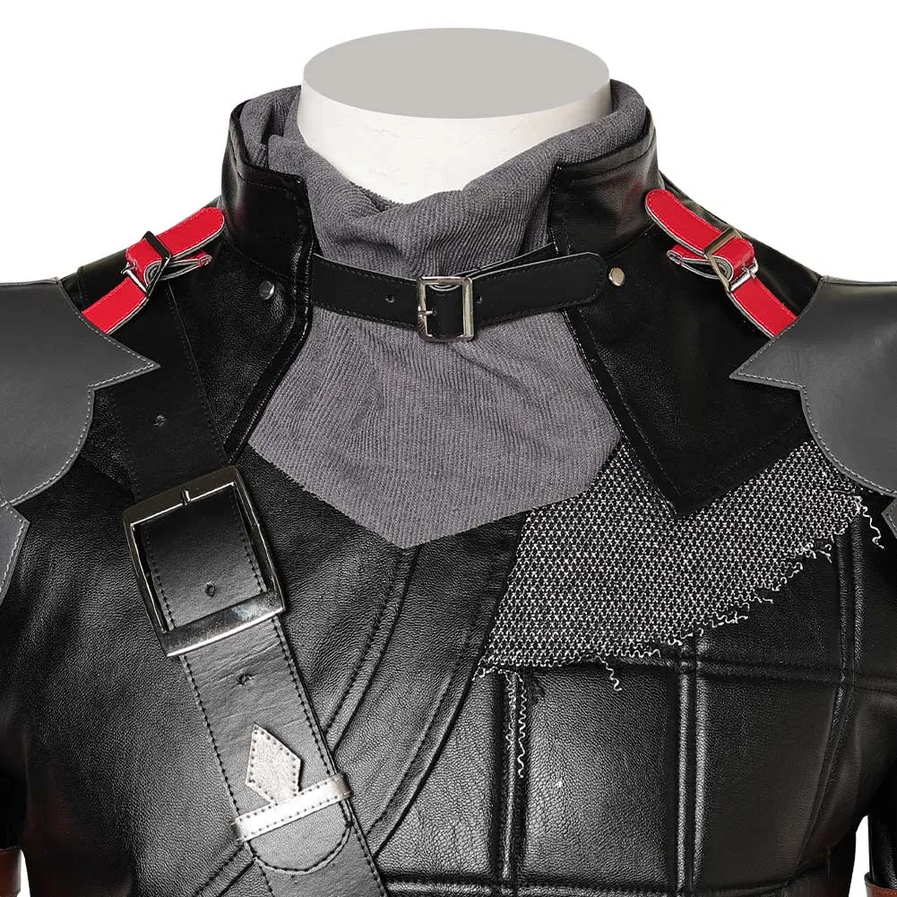 Final Fantasy XVI Clive Rosfield Black Suit Cosplay Costume Outfits Halloween Carnival Suit